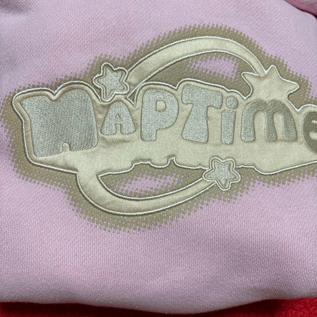 ナップタイム　naptime. Nissy 西島隆弘　スウェットパーカー　ピンク