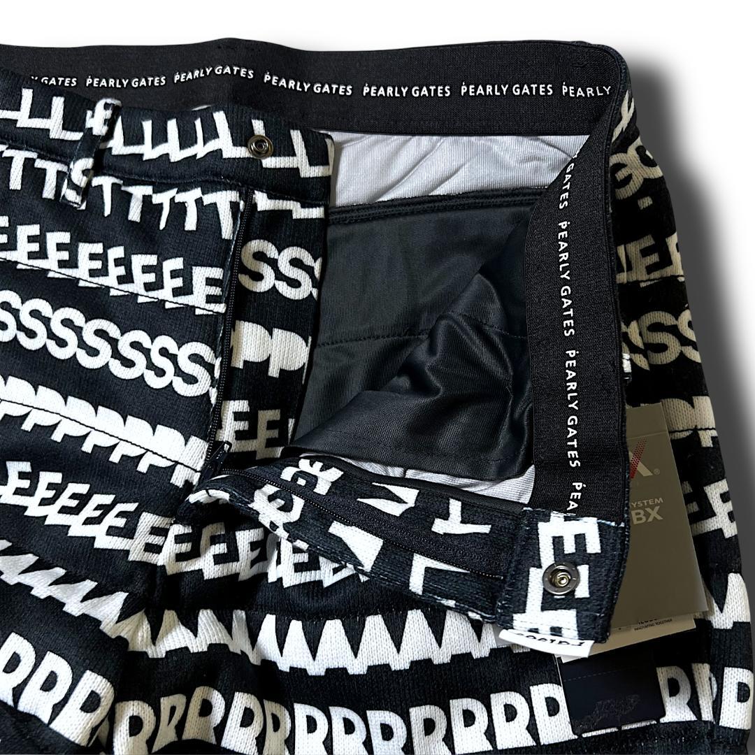 パーリーゲイツ 定価3.6万 裏起毛ミドルゲージ天竺 DiAPLEX中綿パンツ