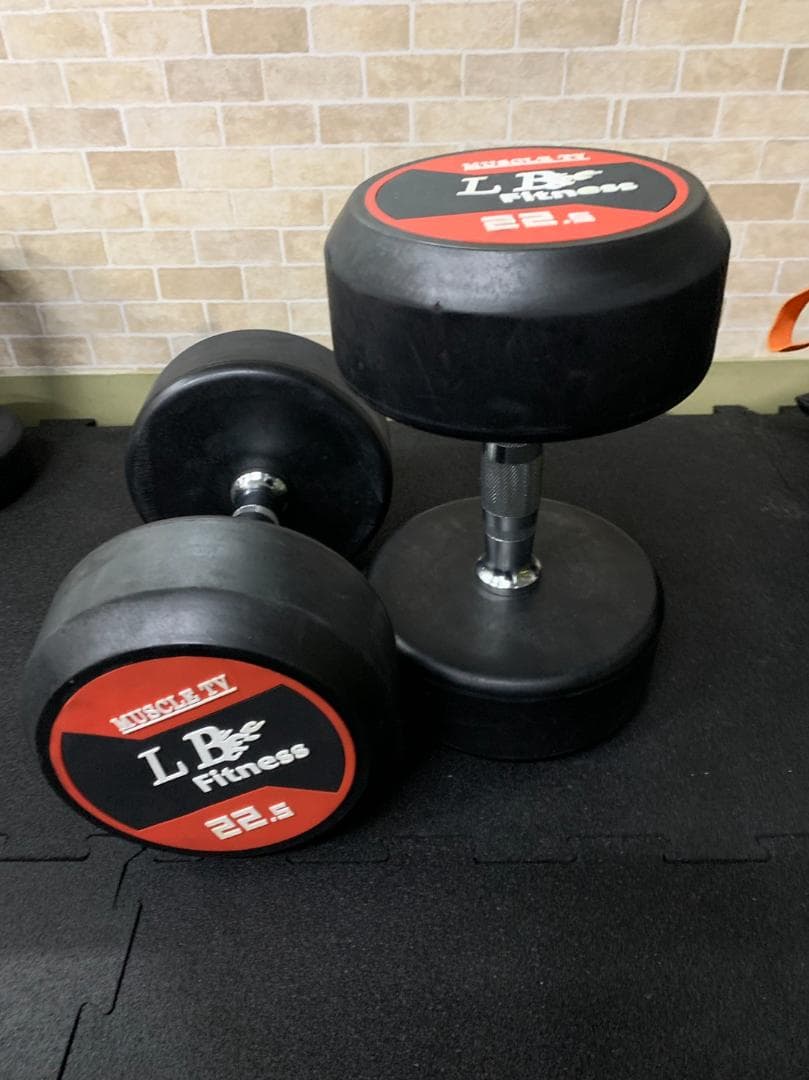 半額　　ラバーダンベル　22.5kg 2個