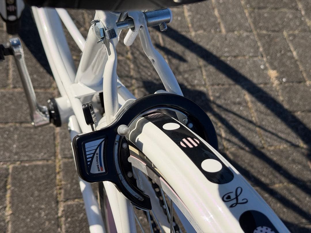 サイクルベースあさひ⭐︎ガールズラボ⭐︎ホワイト24インチ自転車