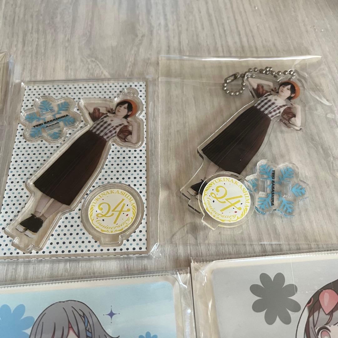 中島由貴 アクリルスタンド 缶バッジなど まとめ売り