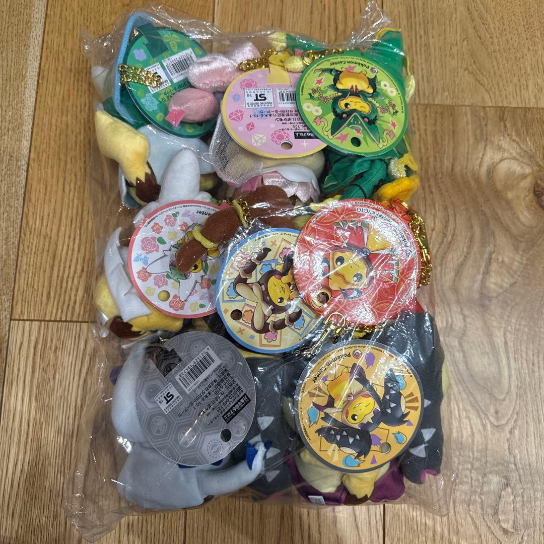 ピカチュウ ぬいぐるみ 8体セット タグ付き