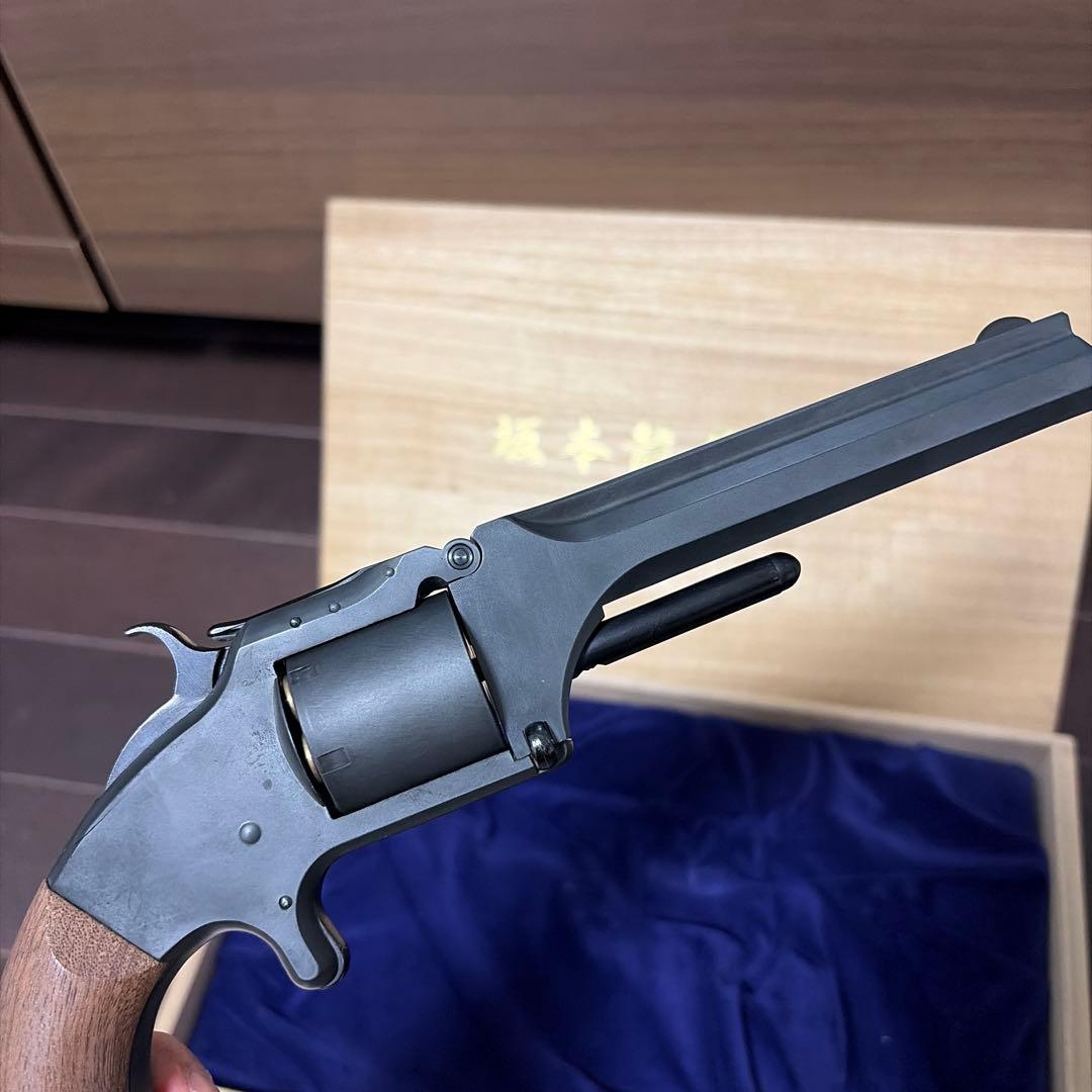 マルシン製 坂本龍馬の銃 MODEL 2 ARMY 観賞用モデルガン 木箱付き