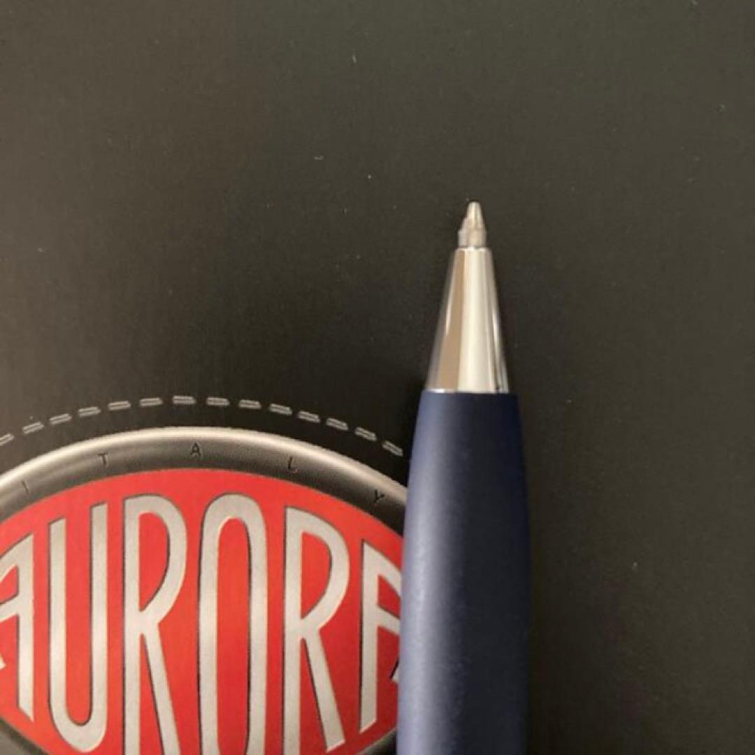 AURORA ボールペン ネイビーブルー 未使用