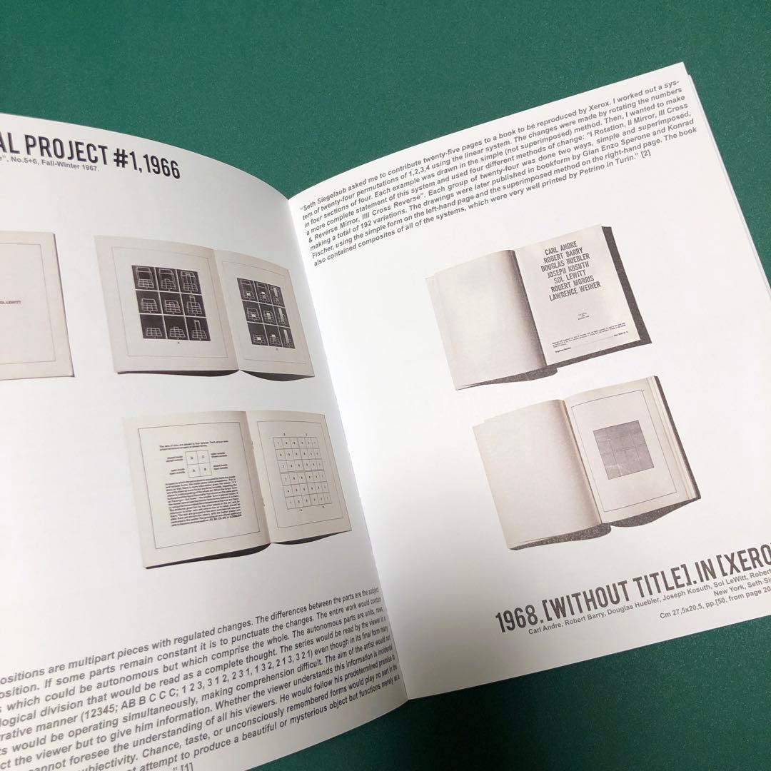アート・デザイン・音楽 SOL LEWITT ARTIST'S BOOKS