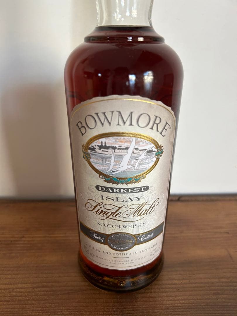 ボウモア ダーケストカモメラベル /Bowmore darkest