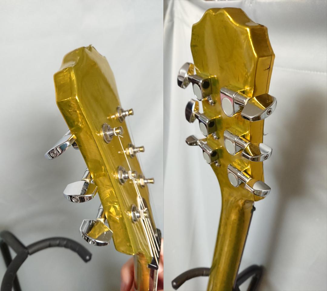 エピフォン レスポール LESPAUL100 ラッピング ゴールド