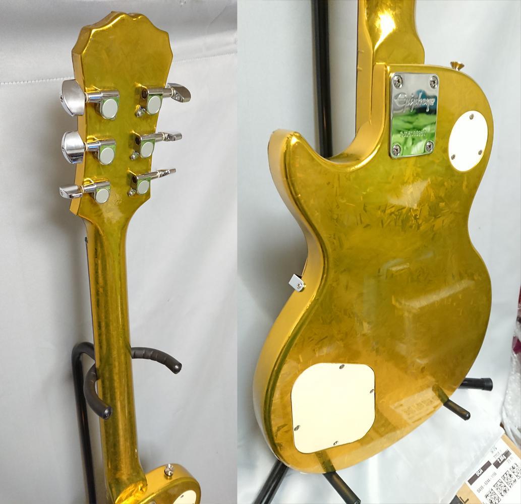 エピフォン レスポール LESPAUL100 ラッピング ゴールド