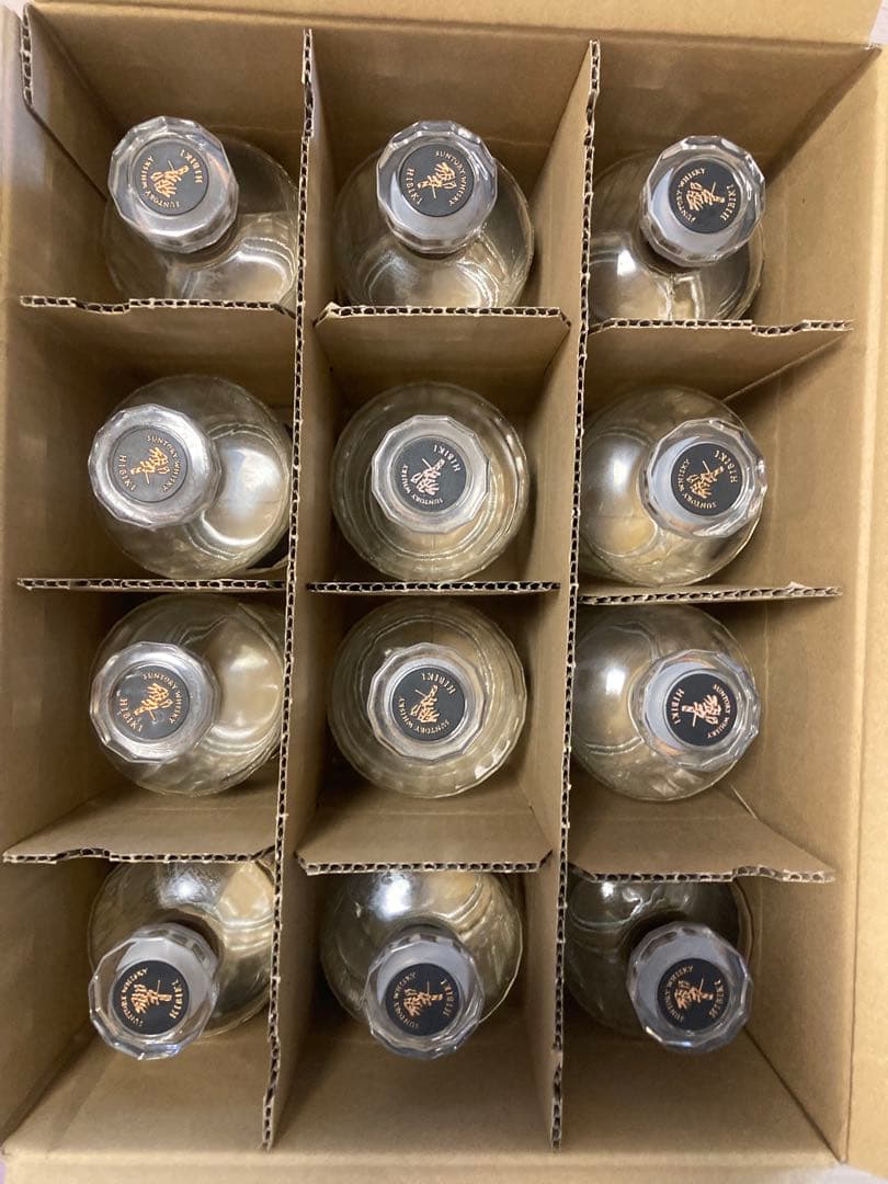 響21年　空ボトル　12本セット