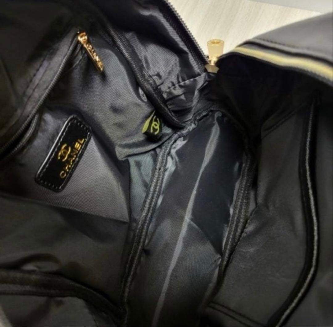 【新品 】CHANELシャネル ノベルティ ブラック リュック バッグ