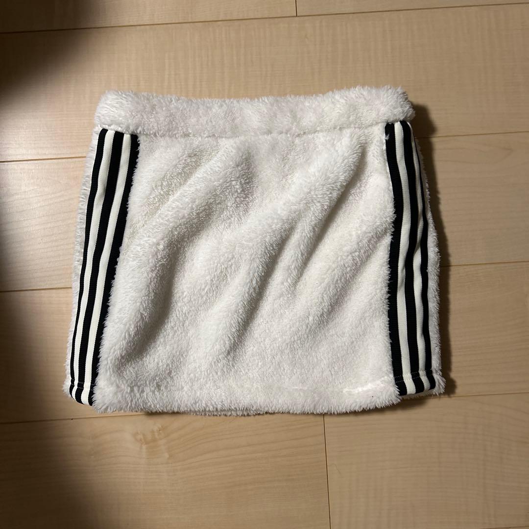 adidas ホワイト フリースセット