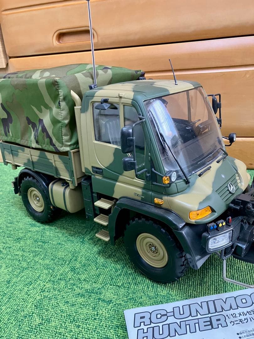 絶版タミヤ1\12メルセデスベンツ・ウニモグハンター