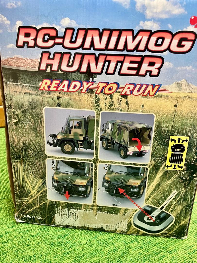 絶版タミヤ1\12メルセデスベンツ・ウニモグハンター