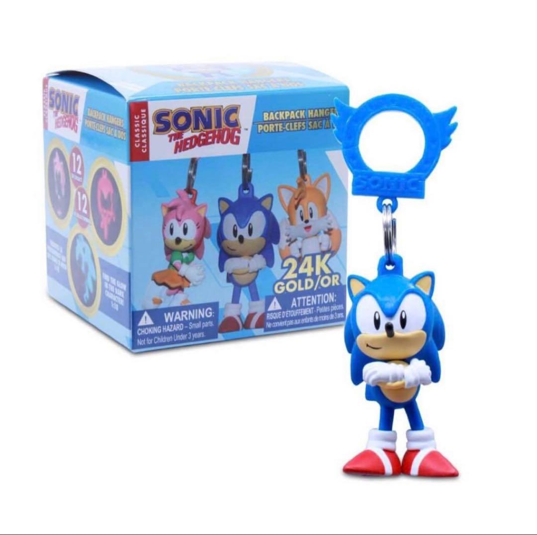 JUST TOYS ソニック・ザ・ヘッジホッグ バックパックハンガー　5体セット