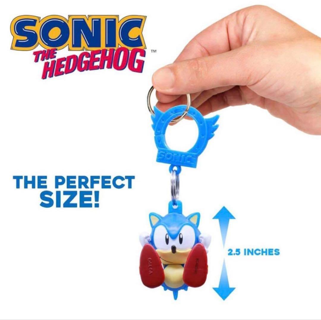 JUST TOYS ソニック・ザ・ヘッジホッグ バックパックハンガー　5体セット