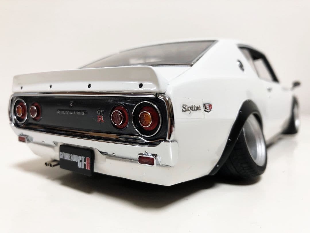 京商/Nissan日産 Slylineスカイライン ケンメリ 1/18 ジャンク