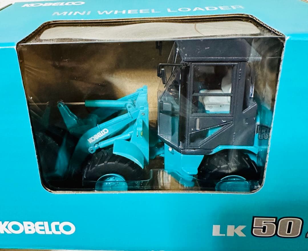 【新品未開封】コベルコ　LK 50Z ミニホイールローダー 1/32