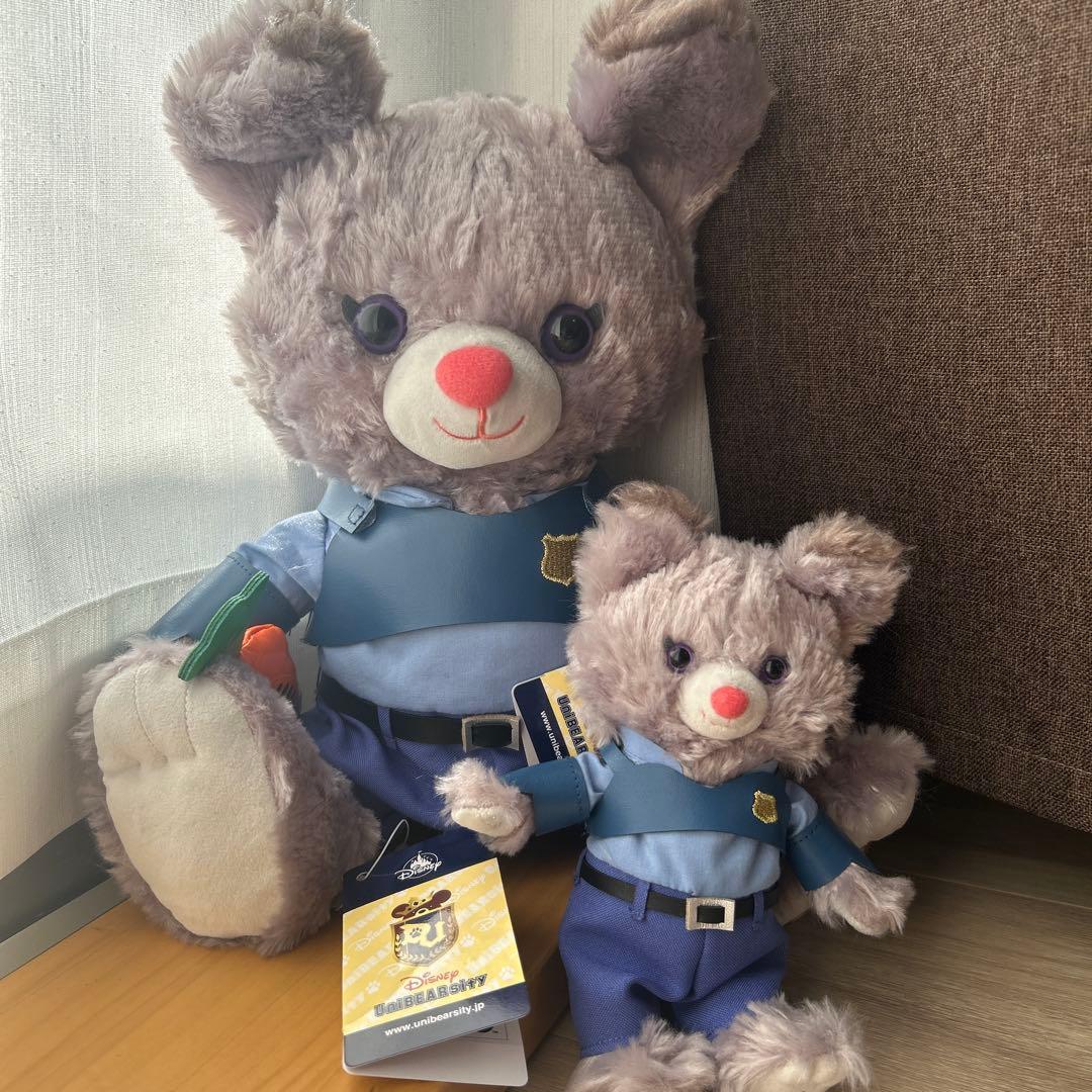 パウキャロット　ジュディ　ユニベア　ぬいぐるみ　　キーチェーン　セット