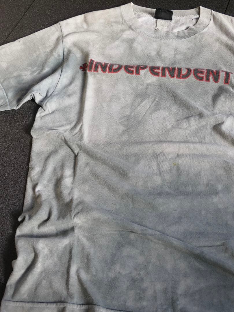 90s Old skate independent NHSタグ タイダイ