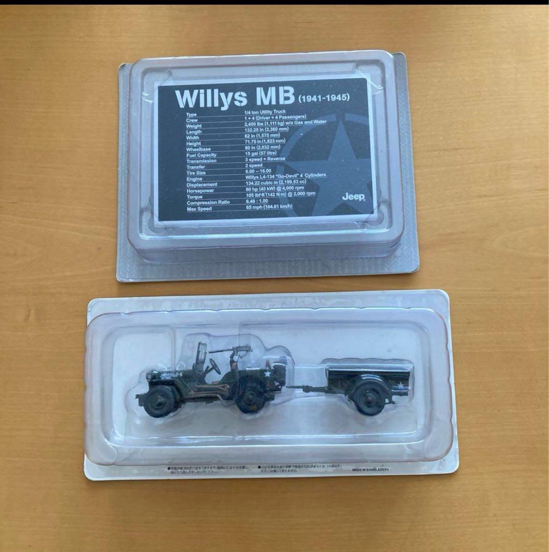 アシェット　Willys MB jeep ウイリスMBジープをつくる