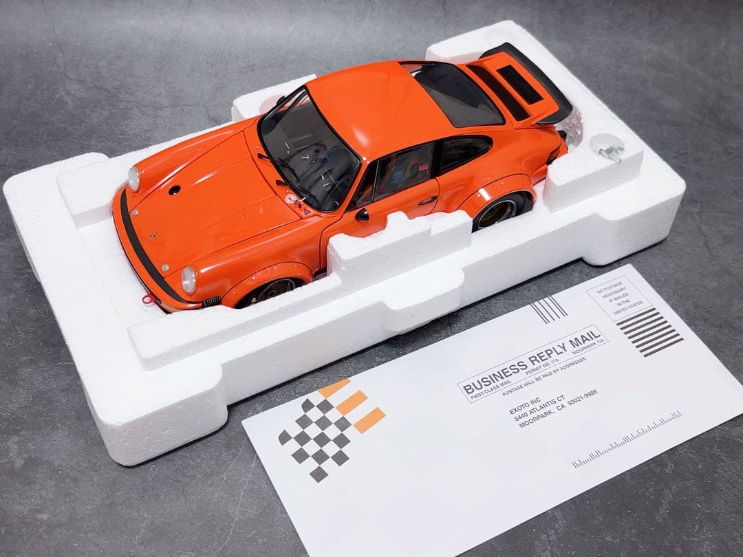 エグゾト 1/18 モデルカー 1976 ポルシェ 934 RSR
