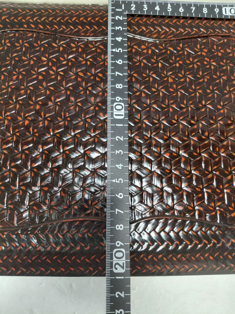 籃胎漆器　井上籃製　文箱　小物入　福岡県特産