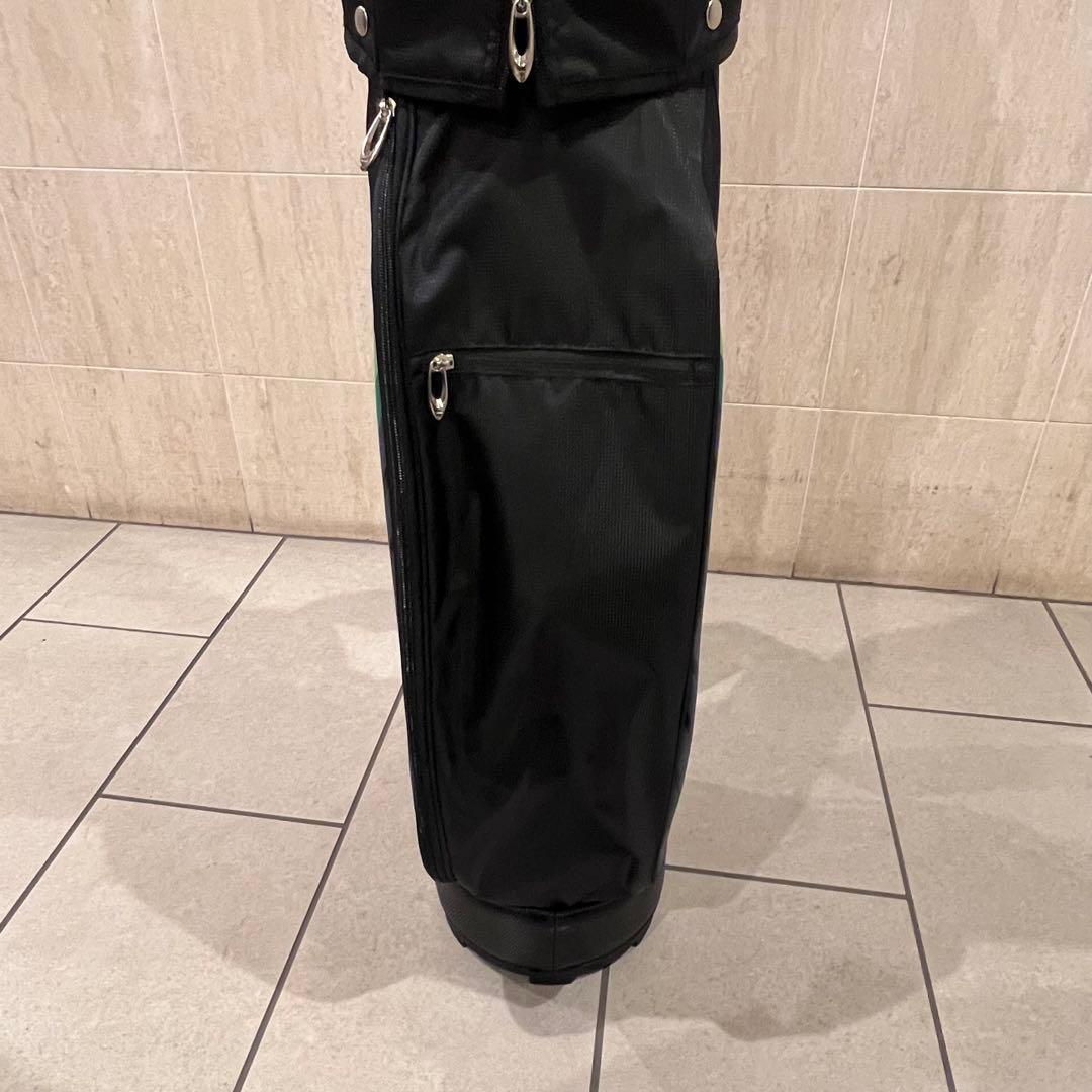 TaylorMade キャディバッグ 黒/緑 ゴルフ テーラーメイド グリーン