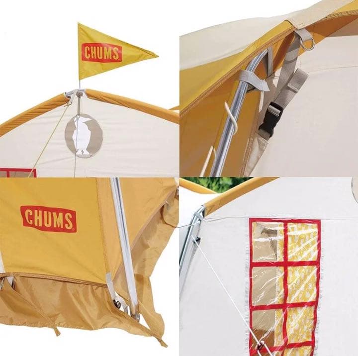 廃版貴重☆美品⭐︎CHUMS/チャムス　コヤテントT/C 5 　2点セット