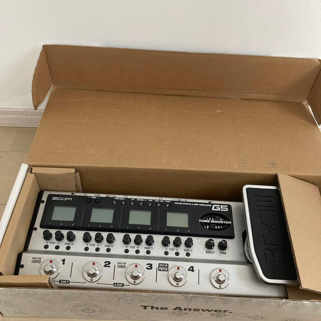 ギター zoom G5