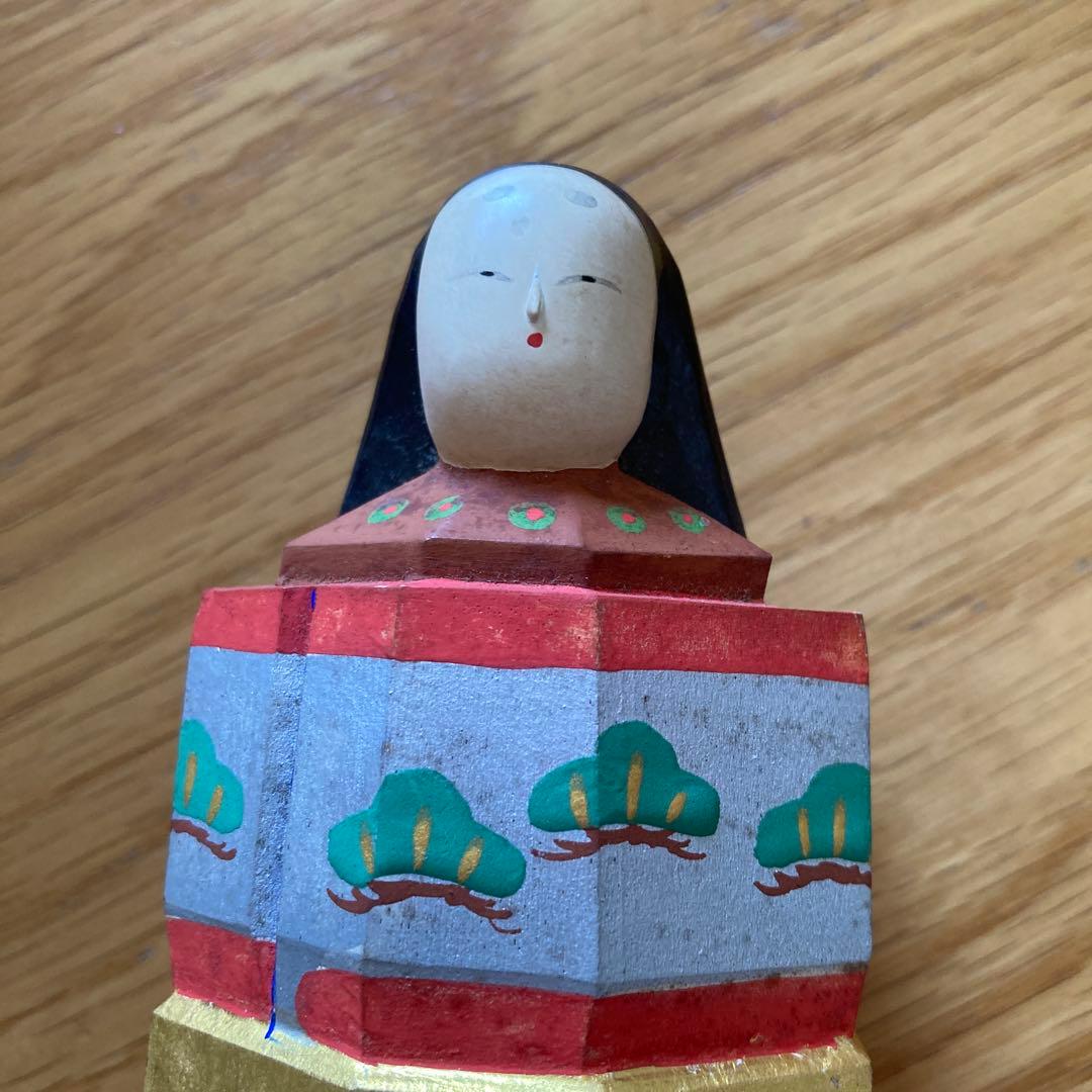 雛人形 一刀彫