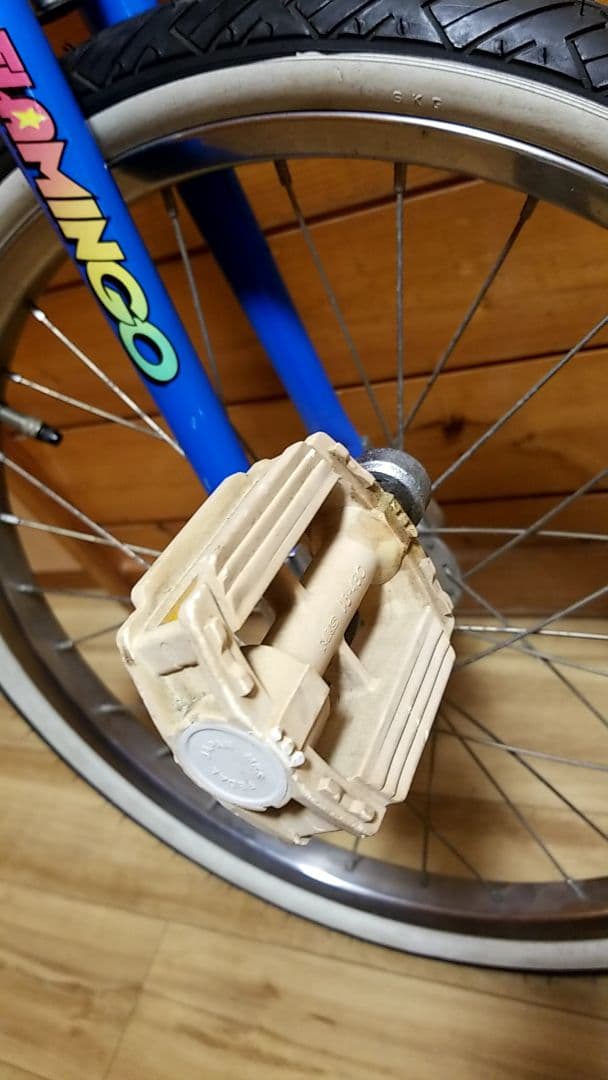 未使用　MIYATA　 一輪車 フラミンゴ　ミヤタ　20インチ　ブルーカラー