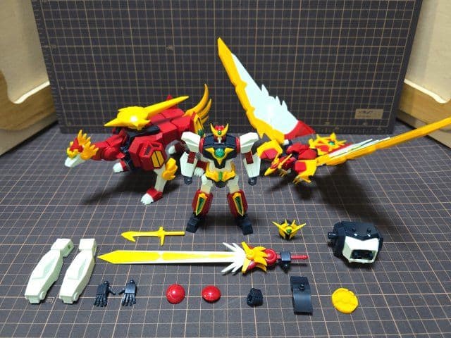 MODEROID ダイリュウオー未開封品 + ダイテイオー完成品セット