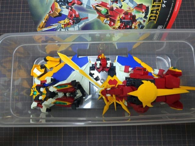 MODEROID ダイリュウオー未開封品 + ダイテイオー完成品セット