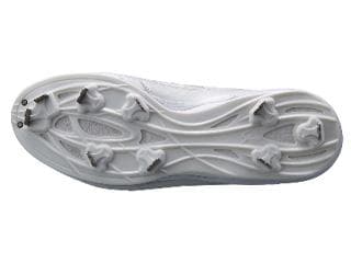 久保田スラッガー スパイク 樹脂底 金具 D-009W 27.0cm ホワイト