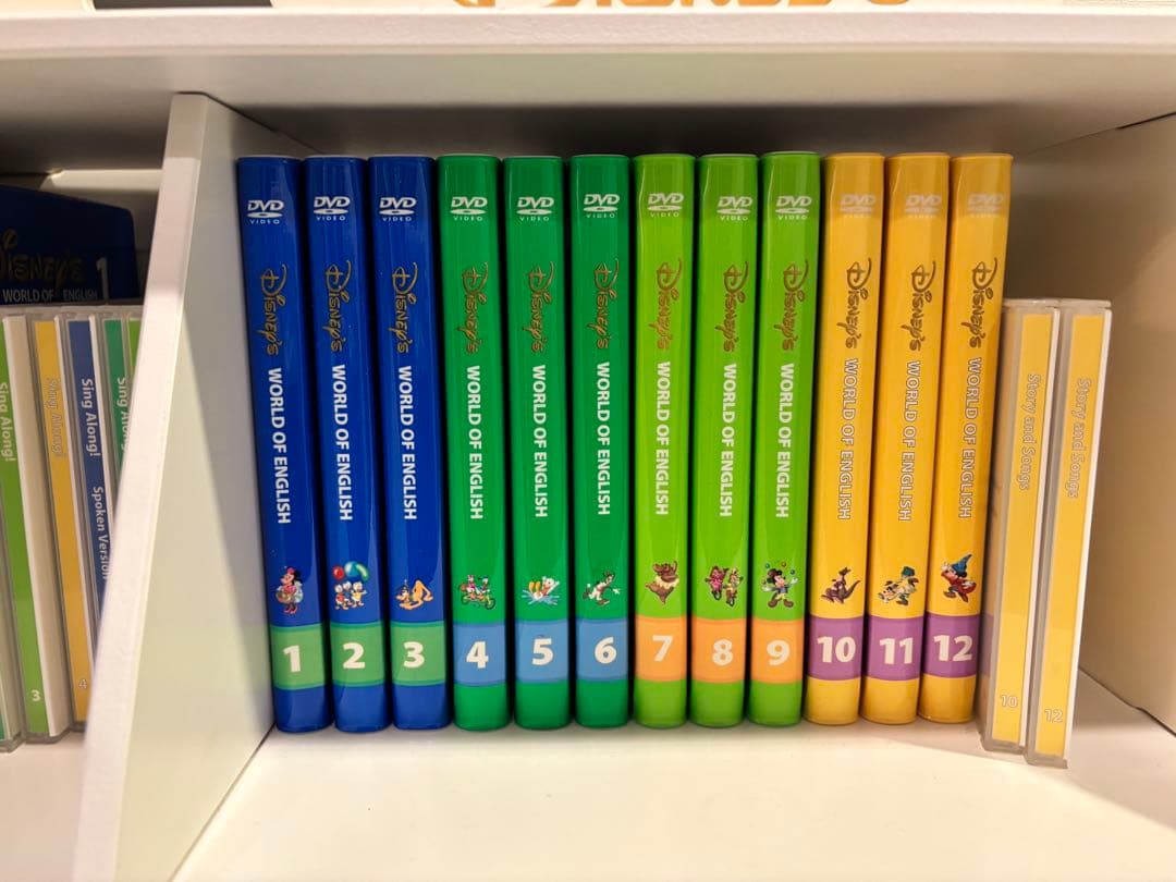 ワールドイングリッシュ　ディズニー　セット
