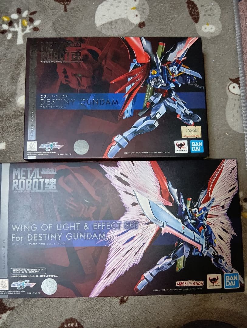 LROBOT魂 、バラ売り可能ガンダムSEED運命セット