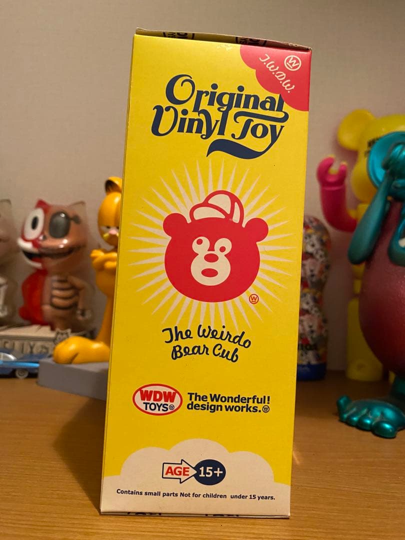 THE WONDER BEAR フィギュア WDW TOYS ソフビ 箱付き