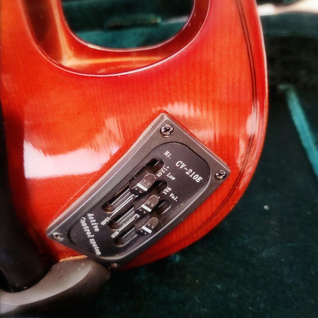 【美品】ハルシュタット エレキバイオリン CV-210E 4/4 付属品あり