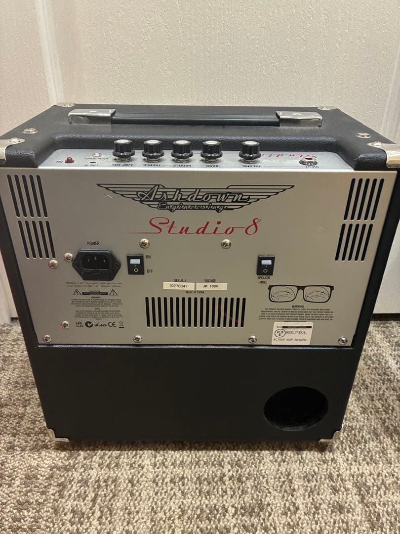 Ashdown studio8 30Wベース用アンプ