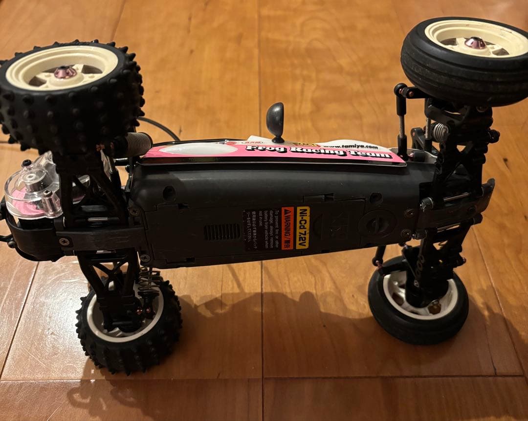 タミヤ　ラジコン　タムテックギア　マイティフロッグ　動作確認済　ジャンク扱い