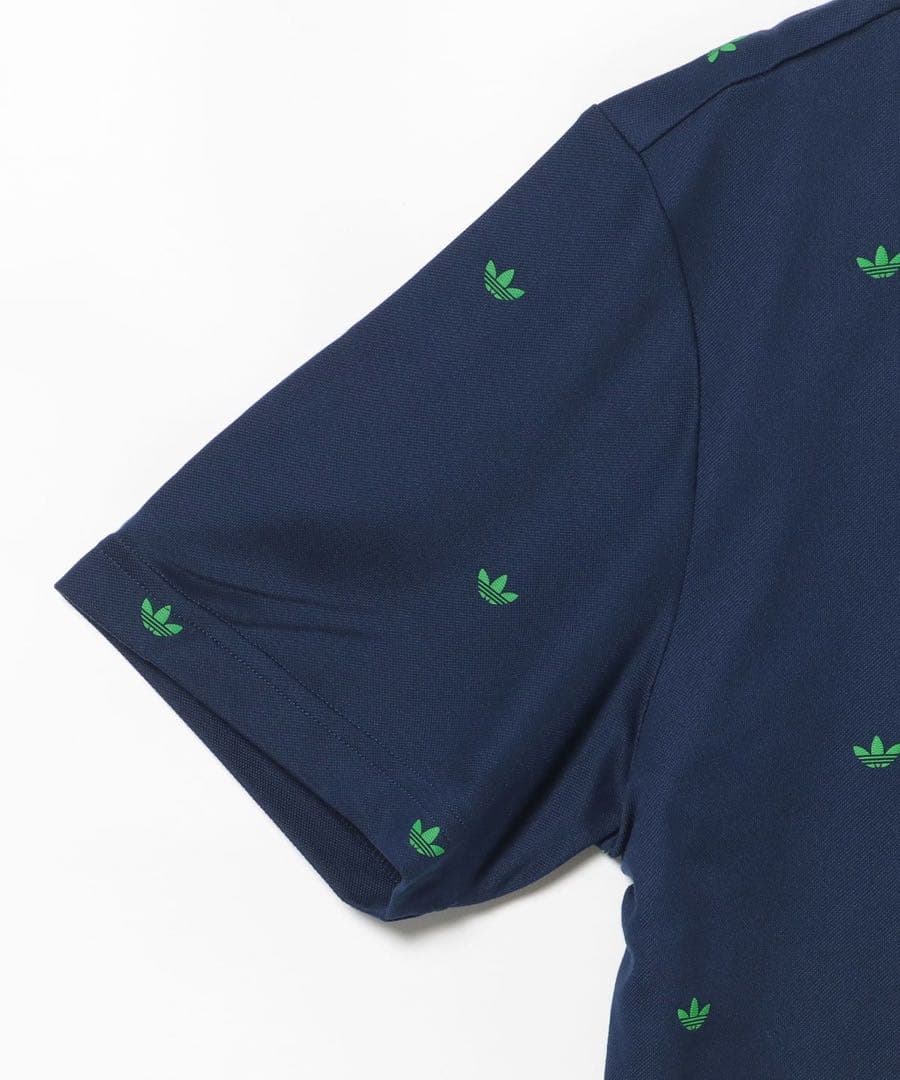 adidasオリジナルスゴルフ　ネイビー ポロシャツ Mサイズ