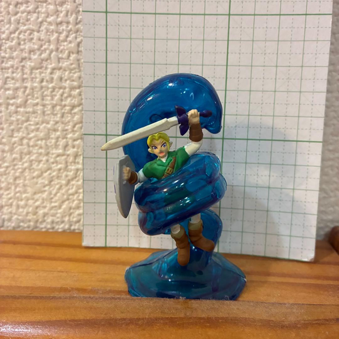 ゼルダの伝説 時のオカリナ モーファ リンク フィギュア レトロ
