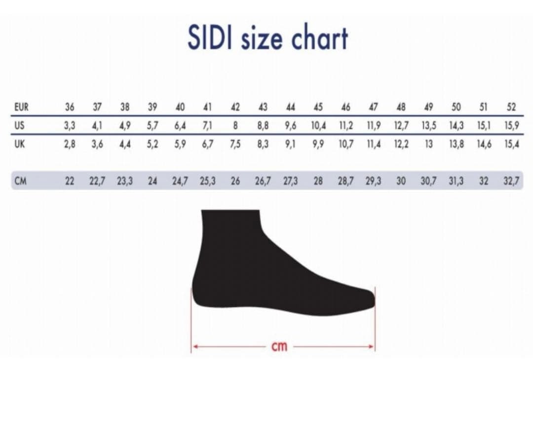 SIDI HBV 自転車シューズ レッド/ブラック　未使用品