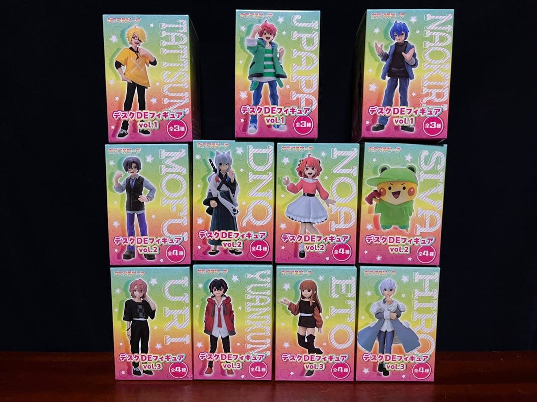 カラフルピーチ カラピチ フィギュア デスクDEフィギュア 11種 未開封品