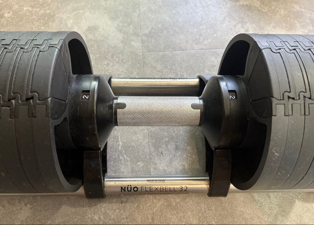 NUO 可変式ダンベル 32kg 4kg刻み①　※現地引取可名古屋市〜岐阜市近郊