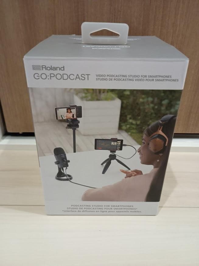 新品 ローランド USBコンデンサーマイク GO:PODCAST