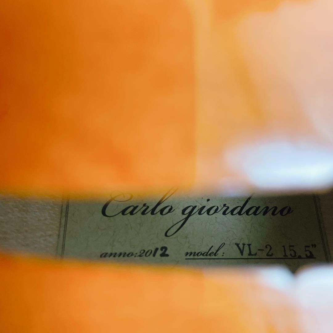 専用出品CarloGiordano ヴァイオリン ビオラVL-2 15.5\"