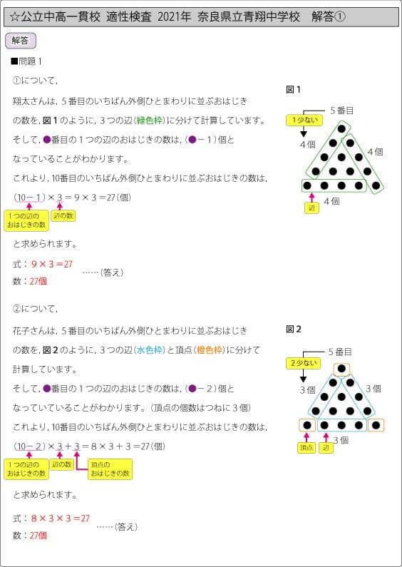 東京都立大泉高等学校附属中学校　志望校別お買い得セット