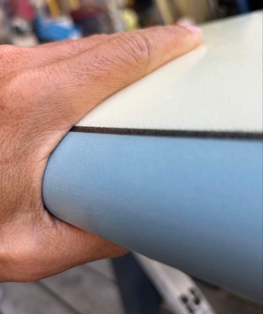 新品303サーフボード 6'1\" 千葉公平シェイプ トライフィン　グレー