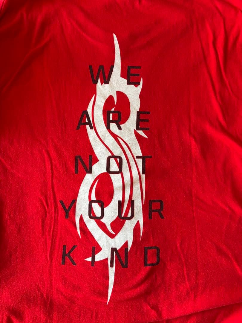 Slipknot 赤 Tシャツ W.A.N.Y.K.